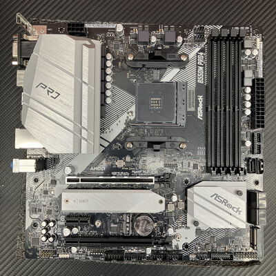 【富士青葉店】中古  ASRock B550M Pro4 (B550 AM4 mATX DDR4) 142938 