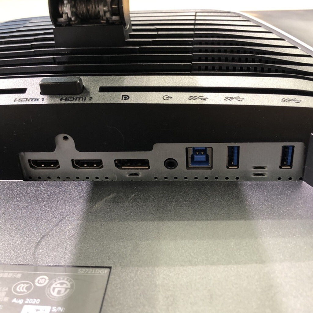 中古 DELL S2721DGF 27インチワイドゲーミングモニタ （WQHD 2560×1440