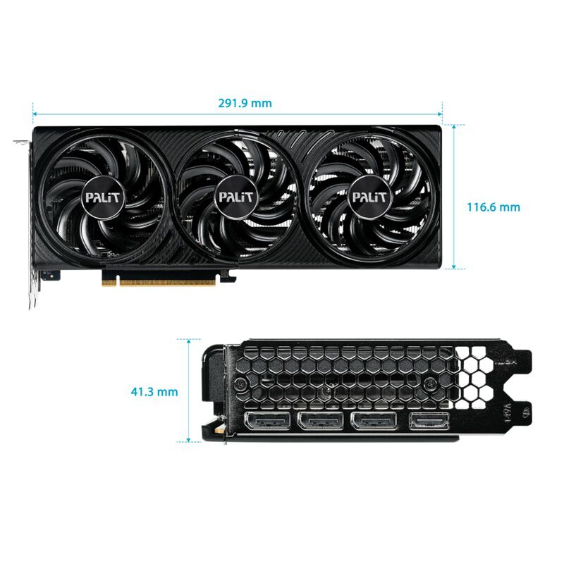 Palit NE7506TS19T1-GB2061S (GeForce RTX 5060 Ti Infinity 3 OC 16GB