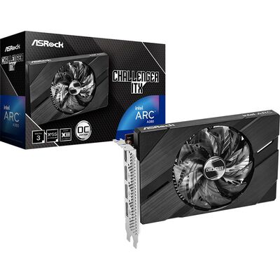 ASRock  Intel Arc A380 Challenger ITX 6GB OC (A380 CLI 6GO) 