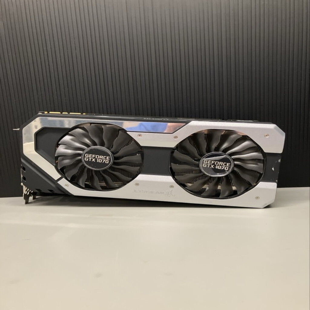 JETSTREAM GEFORCE GTX1070 8GB グラフィックボード 3スロット占有クーラー搭載で安価な「Palit GTX 1070 Super