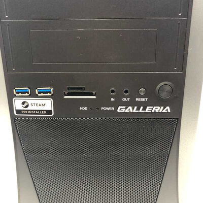 【郡山安積店】中古  THIRDWAVE GALLERIA(Core i7 9700F/16GB/SSD1TB/HDD2TB/DVD RW×2/RTX2070 SUPER/W11H) 4640001964 