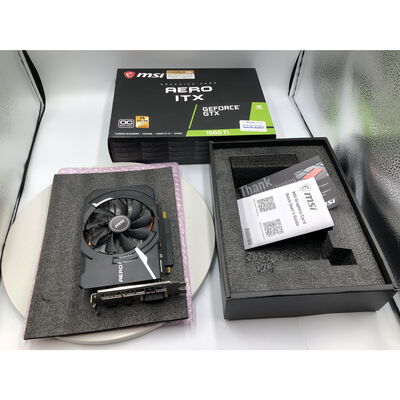 【水戸赤塚店】中古  MSI GeForce GTX 1660 Ti AERO ITX 6G OC（GTX1660Ti 6GB） 3480037893 