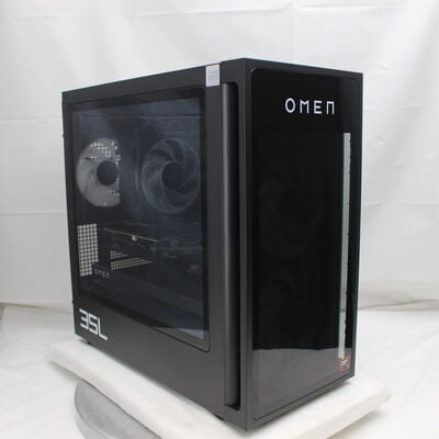 【通販センター】中古  HP OMEN(AMD Ryzen 5 8500G w/ Radeon 740M Graphics/32GB DDR5 (PC5)/SSD2TB/なし/NVIDIA GeForce RTX 4060 Ti 8GB/W11H64 MAR) 196576 