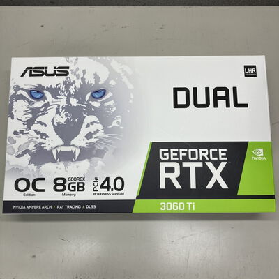 【町田店】中古  ASUS DUAL-RTX3060TI-O8GD6X-WHITE 3330003201 