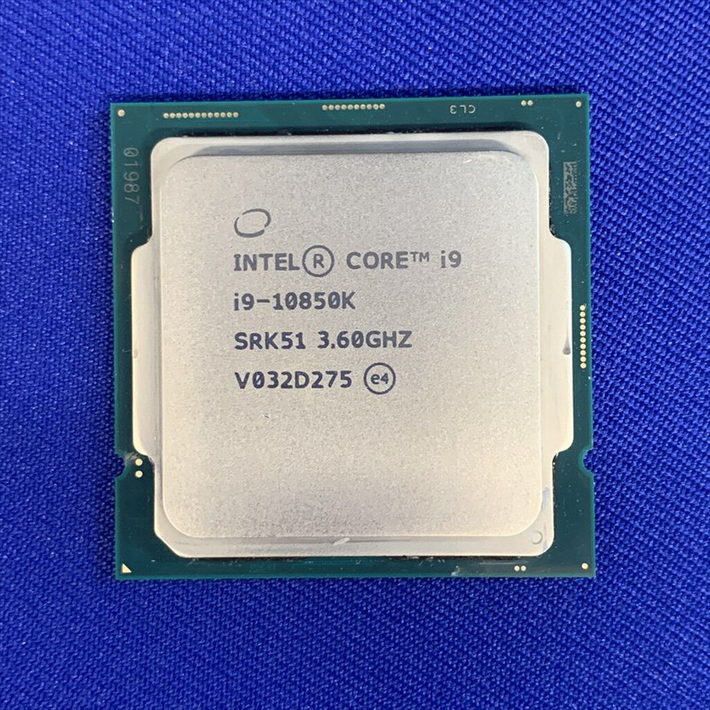 i9 10850k 中古 中古 INTEL Core i9 10850K (1200/3.6G/20M/C10/T20) 143397 （343791