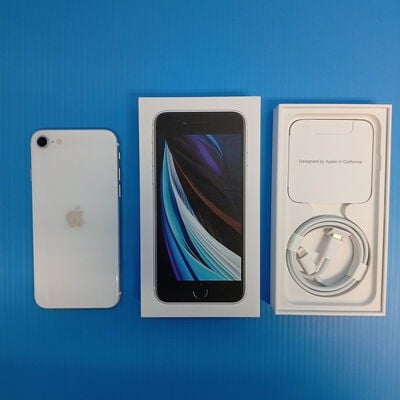 【大須店】中古  【au】Apple iPhoneSE 4.7インチ (第2世代/2020) 64GB (ホワイト) MHGQ3J/A 新パッケージ版 146172 