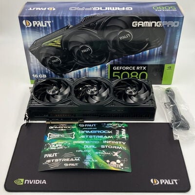 【なんば店】中古  Palit NE75080019T2-GB2031A (RTX5080 GamingPro 16GB) 176534 