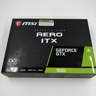 【秋葉原本店】中古  MSI GeForce GTX 1660 AERO ITX 6G OC (GTX1660 6G GDR5) 139181 