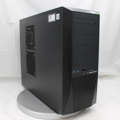 【通販センター】中古  THIRDWAVE GALLERIA KT(Intel Core i7 8700/16GB DDR4 (PC4)/SSD2TB/DVDマルチ/NVIDIA GeForce GTX 1660 SUPER 6GB/W11H64 MAR) 195184 