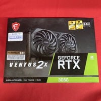 中古  MSI GeForce RTX 3060 VENTUS 2X 12G OC (RTX3060 12GB) 144777 