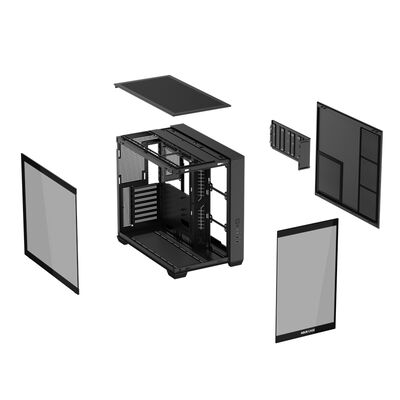 ASUS  A32 BLACK (ATX ガラス ブラック) 