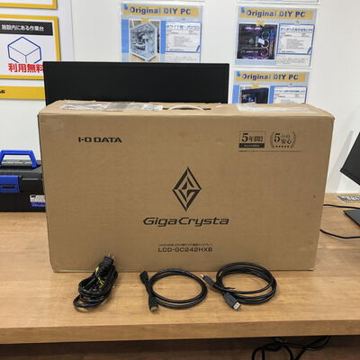 【宮崎恒久店】中古  I/O DATA LCD-GC242HXB (23.6 3H1DP 0.6ms TN 144Hz) 192950 