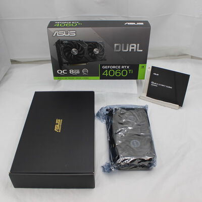 【通販センター】中古  ASUS DUAL-RTX4060TI-O8G (RTX4060Ti 8GB) 158564 