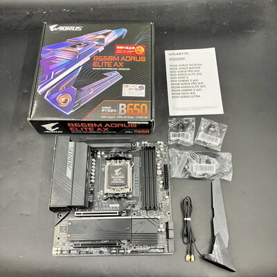 【大須店】中古  GIGABYTE B650M AORUS ELITE AX (B650 AM5 mATX DDR5 168269 