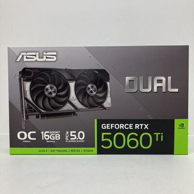 【神戸・三宮店】中古  ASUS DUAL-RTX5060TI-O16G (RTX5060Ti 16G) 178229 