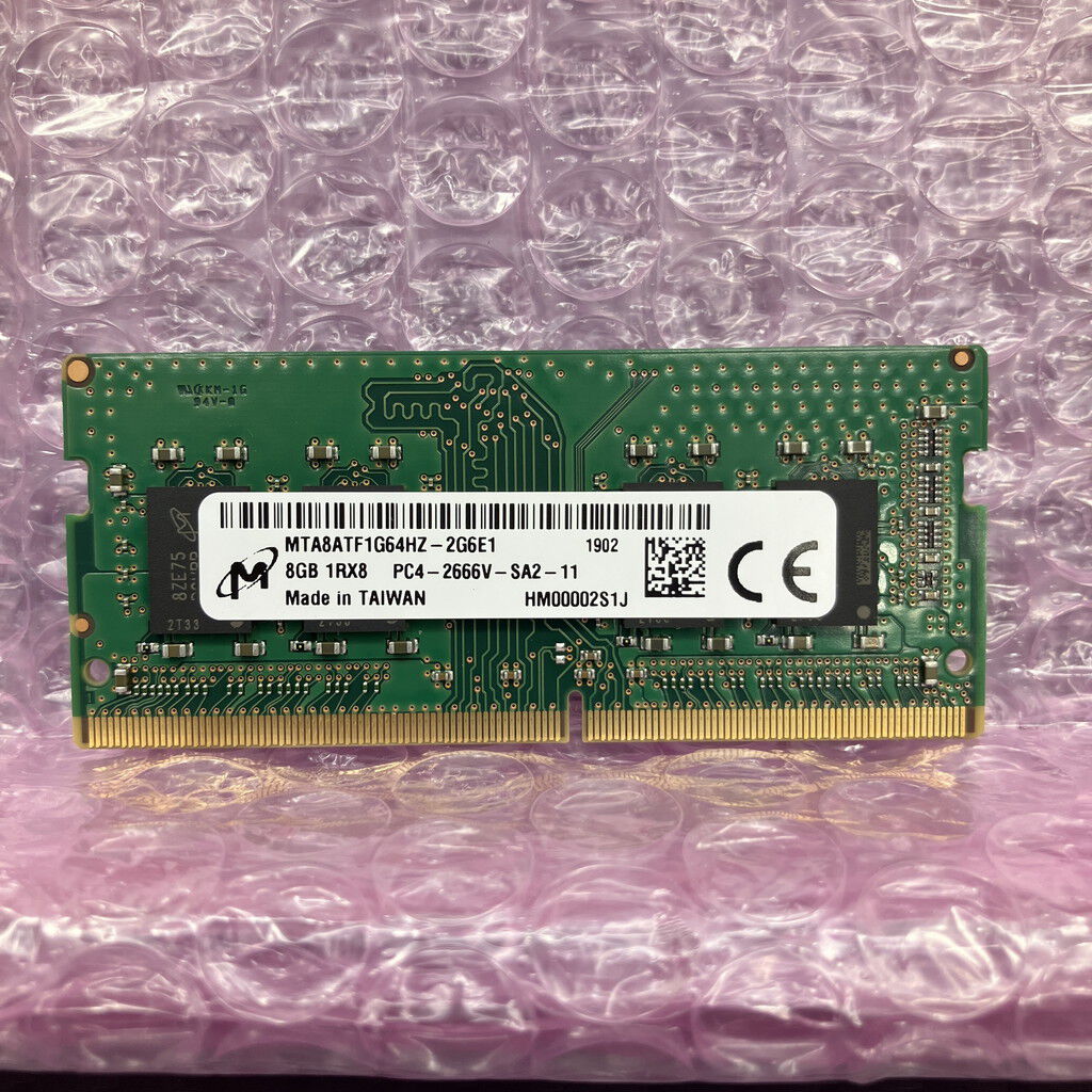 中古 Micron ノートPC用メモリ(PC4-21300 8GB DDR4-2666) 5070002291
