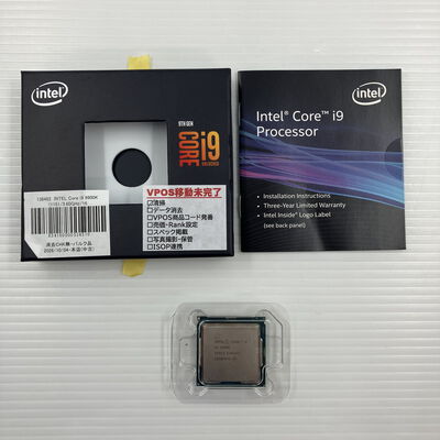 【秋葉原本店】中古  INTEL Core i9 9900K (1151/3.60GHz/16M/C8/T16) 138482 