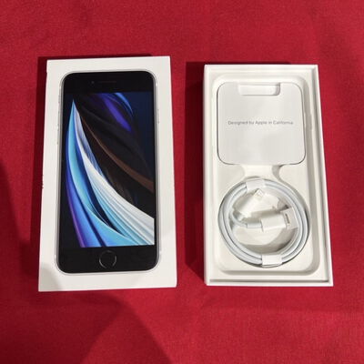 【静岡東瀬名店】中古  【au】Apple iPhoneSE 4.7インチ (第2世代/2020) 64GB (ホワイト) MHGQ3J/A 新パッケージ版 146172 