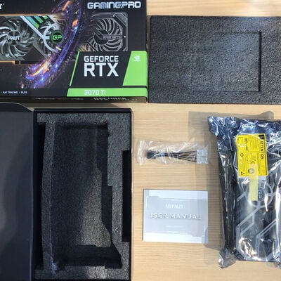 【松山環状枝松店】中古  Palit NED307T019P2-1046A (RTX3070Ti 8GB) 146275 