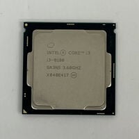 中古  INTEL Core i3 8100 (1151/3.60GHz/6M/C4/T4) 136202 