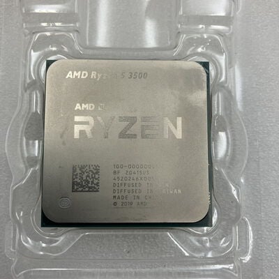 【新潟店】中古  AMD Ryzen 5 3500 (AM4/3.6/19M/C6/T6/65W) 142095 
