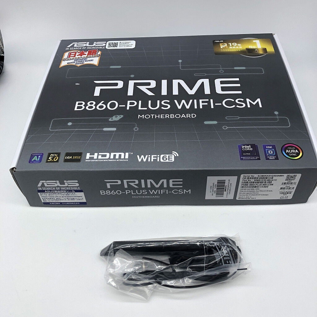 中古 ASUS PRIME B860-PLUS WIFI-CSM (B860 1851 ATX DDR5) 175447