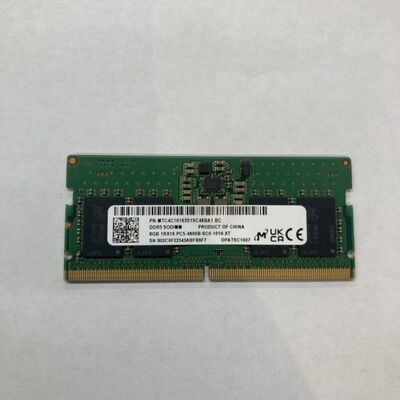 【千葉店】中古  Micron PC5-38400 8GB ノート用 3250005693 
