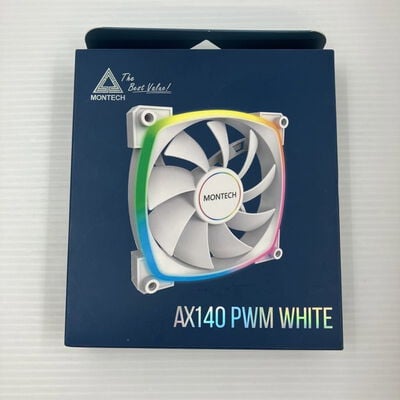 【秋葉原本店】中古  MONTECH AX140 PWM White(140mm ARGB PWM) 3410013892 