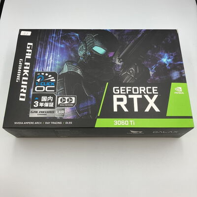 【新潟店】中古  【LHR版】玄人志向 GG-RTX3060Ti-E8GB/DF/LHR (RTX3060Ti 8GB) 146431 