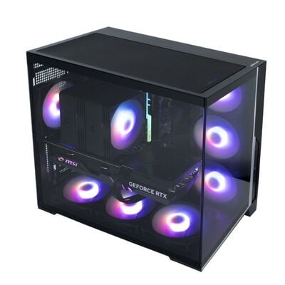 ZALMAN  D40 Black (ATX ガラスパネル ブラック) 