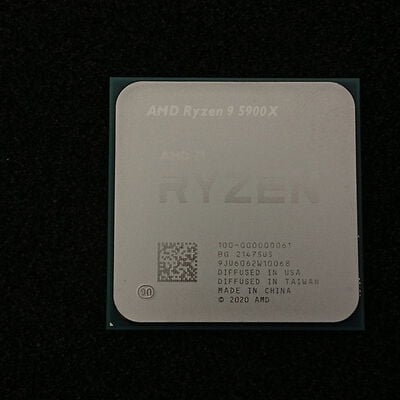 【大須店】中古  AMD Ryzen 9 5900X (AM4/3.7/70M/C12/T24/105W) 143914 