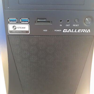 【鹿児島店】中古  THIRDWAVE GALLERIA KT(Intel Core i9 9900KF/32GB/SSD500GB/なし/NVIDIA GeForce RTX 2060 6GB/W11H64 MAR) 182388
