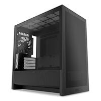 NZXT  H3 FLOW CC-H31FB-01 (MicroATX ガラス ブラック) 