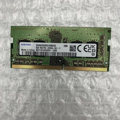 【秋葉原本店】中古  PC4-25600 8GB ノート用(DDR4-3200) 158771 