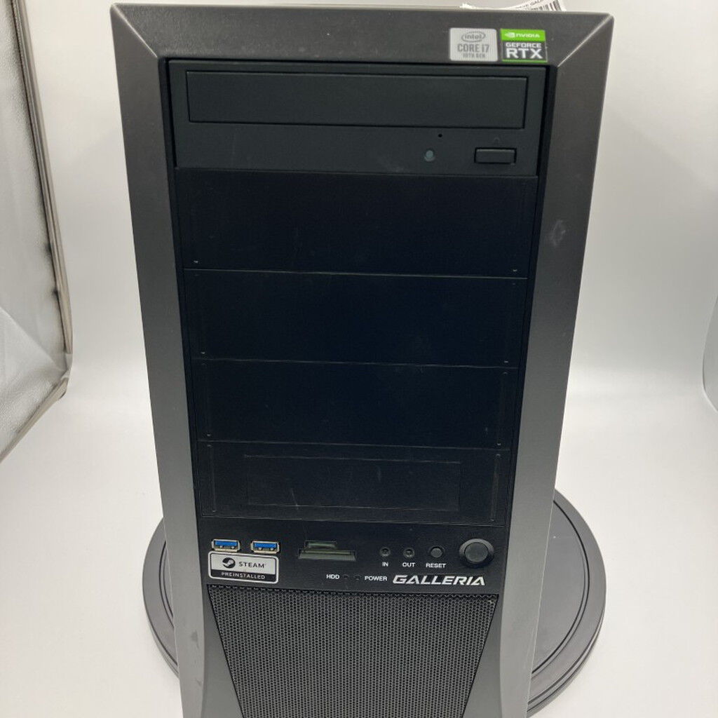 中古 THIRDWAVE GALLERIA XF (i7 10700/16GB/SSD512GB/HDD2TB/Mt