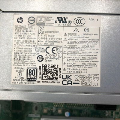 【大分店】中古  HP Elite SFF600G9(i5 12500/16GB/SSD500GB/W11P) 4860001374 