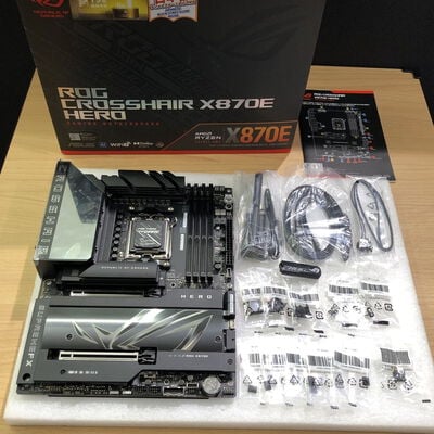 【甲府飯田店】中古  ASUS ROG CROSSHAIR X870E HERO(X870E AM5 ATX DDR5 172195 