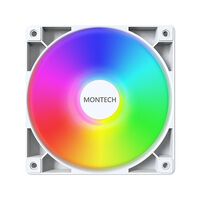 MONTECH  GF120 ARGB PWM White Single Pack 