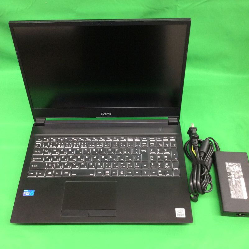 中古 iiyama ゲーミングノートPC(i7-10870H/16GB/SSD500GB/RTX3060