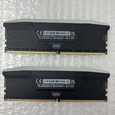 【秋葉原本店】中古  16GB 2枚組(合計32GB) PC5-48000/DDR5-6000 デスクトップ用 190886 