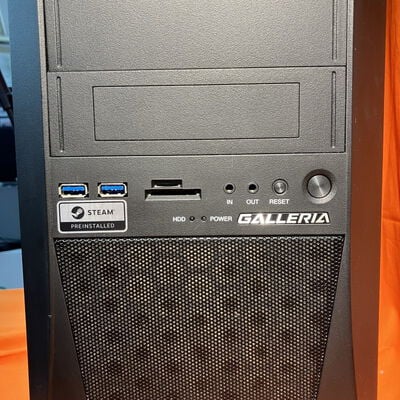 【なんば店】中古  THIRDWAVE GALLERIA XF (i7 9700K/16GB/SSD 512GB+HDD 2TB/RTX2070SUPER/W11H) 3280021452