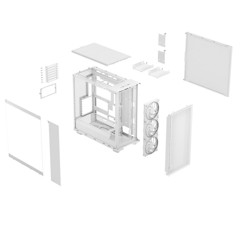 Fractal Design Epoch XL White TG RGB Clear Tint FD-C-EPO1X-05 (E