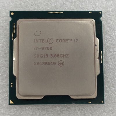 【甲府飯田店】中古  Intel Core i7 9700 (1151/3.00GHz/12M/C8/T8) 140316 