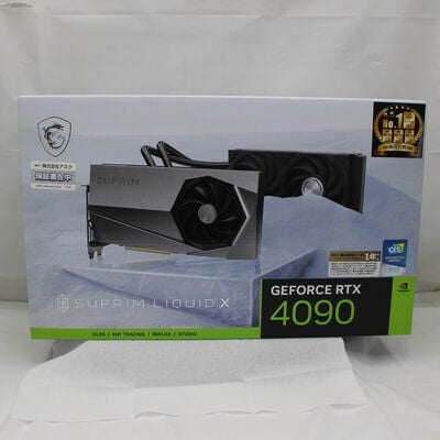 【通販センター】中古  MSI GeForce RTX 4090 SUPRIM LIQUID X 24G(RTX4090) 152513 