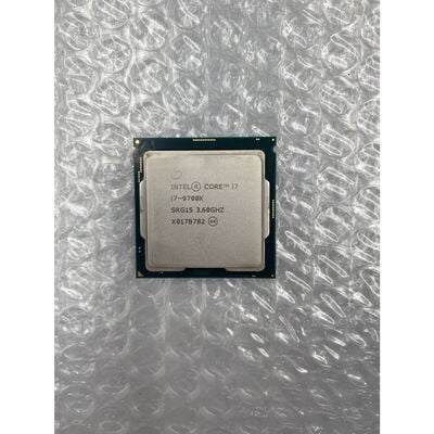 【座間相武台】中古  INTEL Core i7 9700K (1151/3.60GHz/12M/C8/T8) 138481 