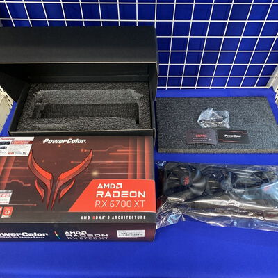 【横浜駅前店】中古  PowerColor AXRX 6700XT 12GBD6-3DHE/OC (RX6700XT 12GB) 144982 