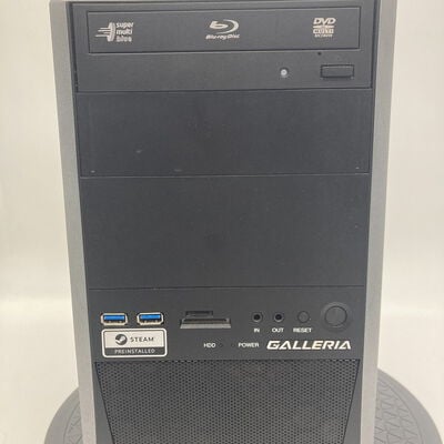 【堺七道店】中古  GALLERIA(i7 10700/16GB/SSD256GB/HDD1TB/GTX1660/W10H) 4660001758 