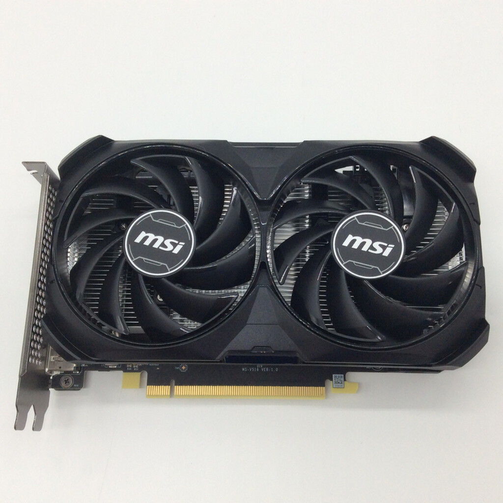 中古 MSI GeForce RTX 4060 VENTUS 2X BLACK 8G OC (RTX4060 8GB