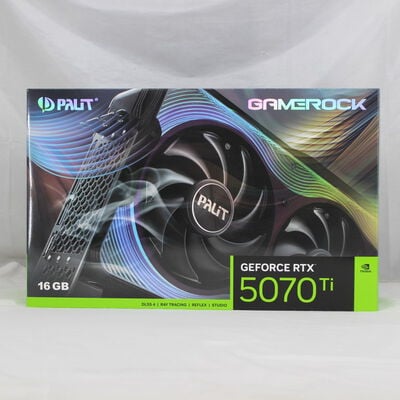 中古  Palit NE7507T019T2-GB2030G (RTX5070Ti GameRock) 3480032997 